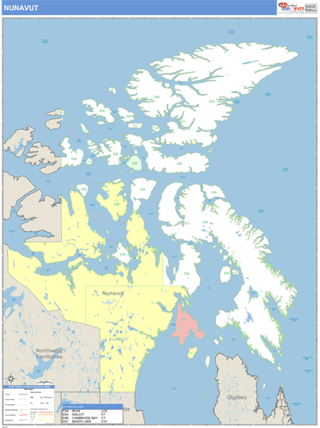 Nunavut Demographic Maps - marketmaps.com