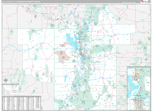 Salt Lake City DMR, UT Map