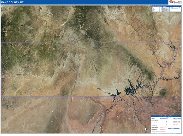 Hampden County Digital Map Satellite Style