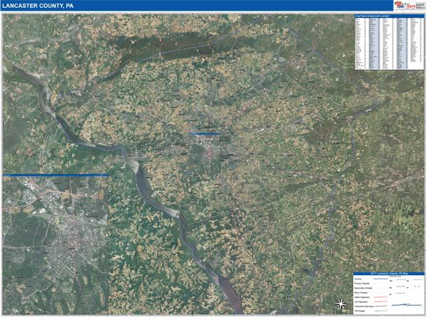 Lewis County Digital Map Satellite Style