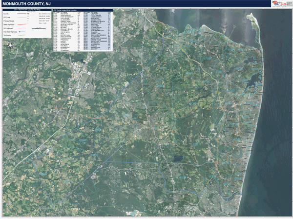 Nantucket County, MA Wall Map