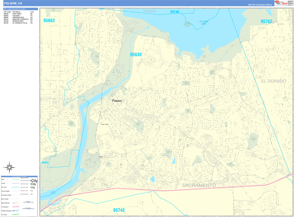 Folsom City Map Book Basic Style