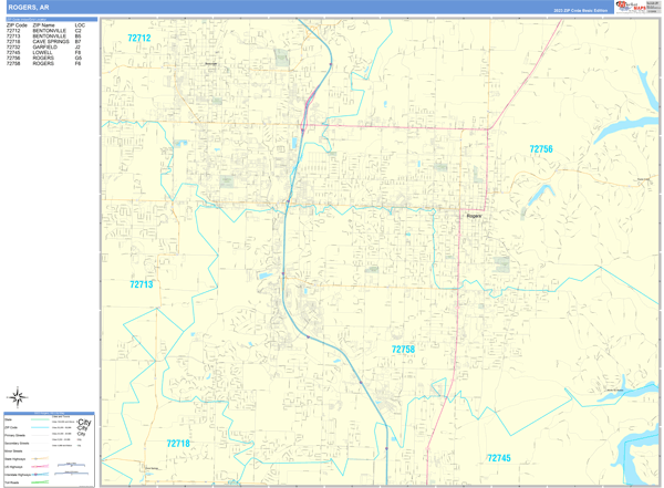Rogers City Map Book Basic Style