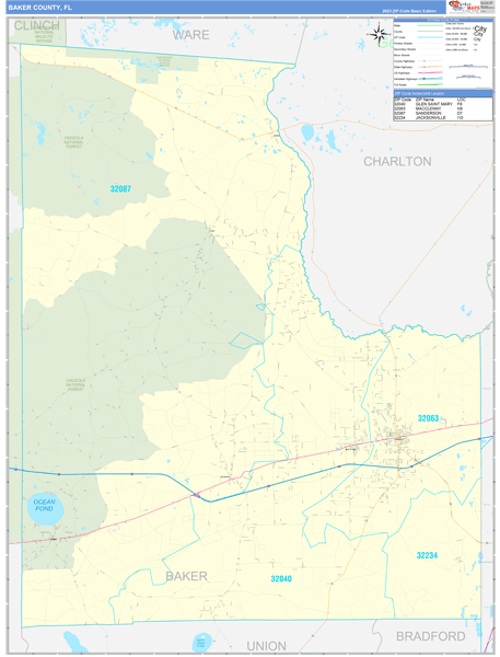 Maps Of Baker County Florida Marketmaps