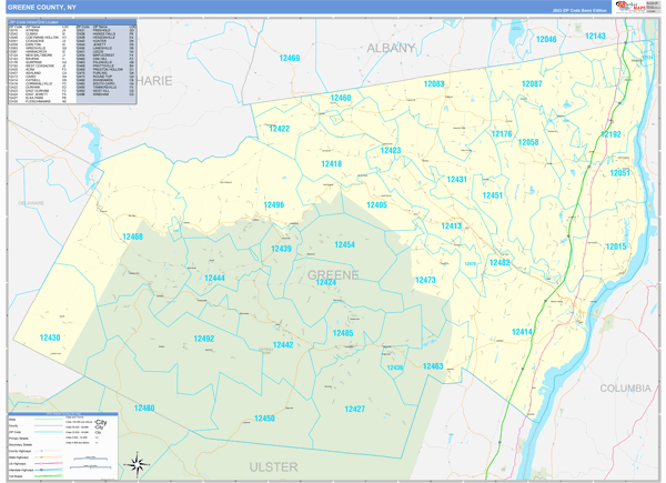 Greene County Digital Map Basic Style