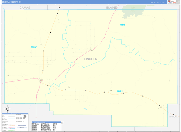 lincoln county idaho parcel map