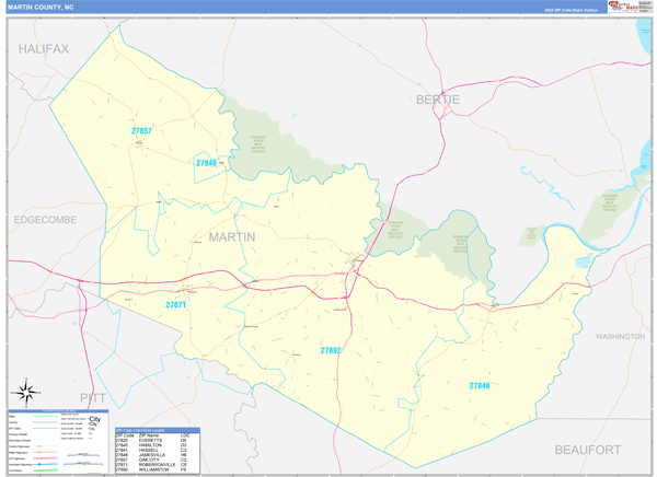 Martin County Digital Map Basic Style