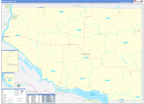 Pierce County Digital Map Basic Style