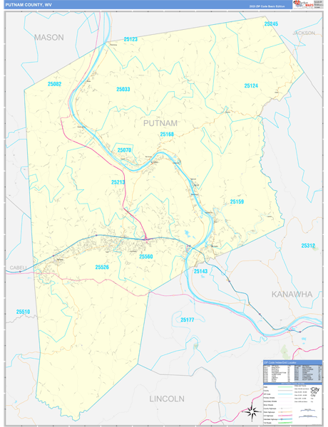 Putnam County, WV Digital Map