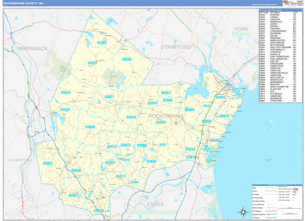 Rockingham County Digital Map Basic Style