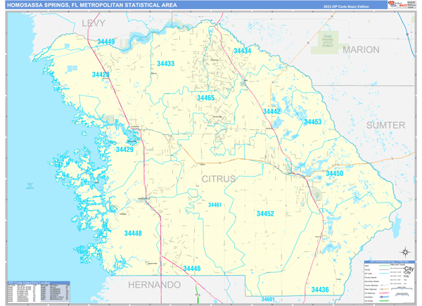 Maps of Homosassa Springs Metro - Homosassa%20springs Fl