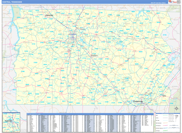 Callahan County, TX Map
