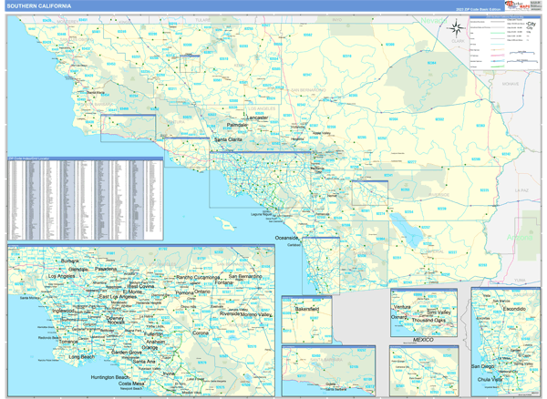 California Southern Sectional Map