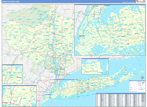 New York Southern Sectional Map