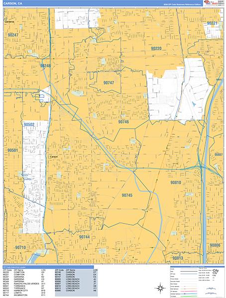 Carson Map Basic Style