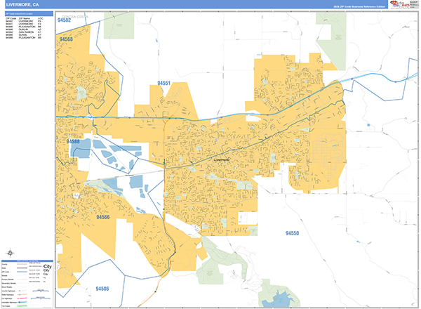 Livermore Map Basic Style