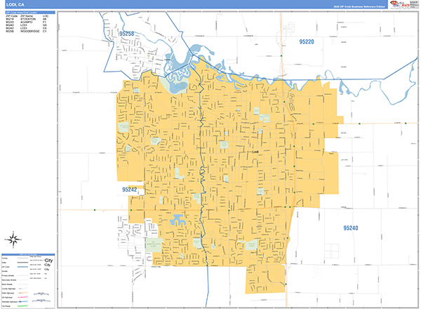 Lodi Map Basic Style