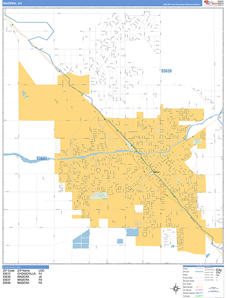 Madera Map Basic Style