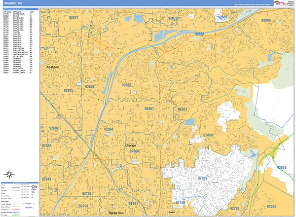 Orange Map Basic Style