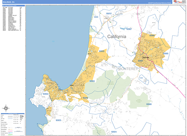 Salinas Map Basic Style