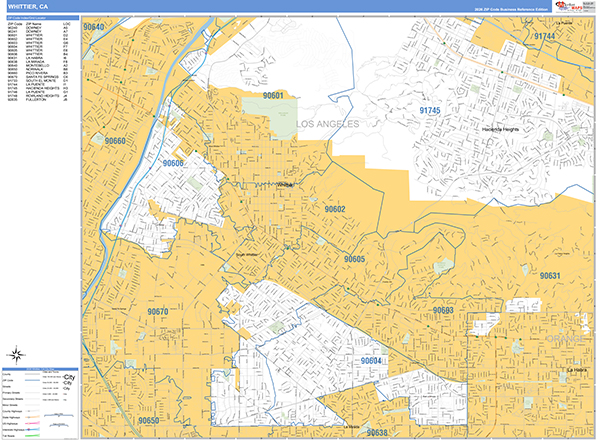 Whittier Map Basic Style