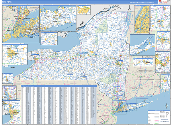 New York Zip Code Map