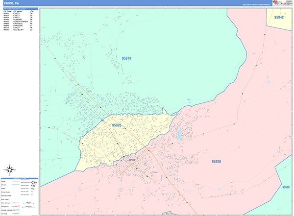 Chico Map Color Cast Style