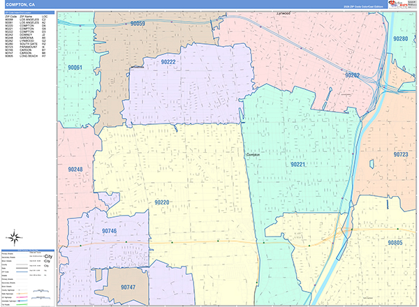 Compton Map Color Cast Style