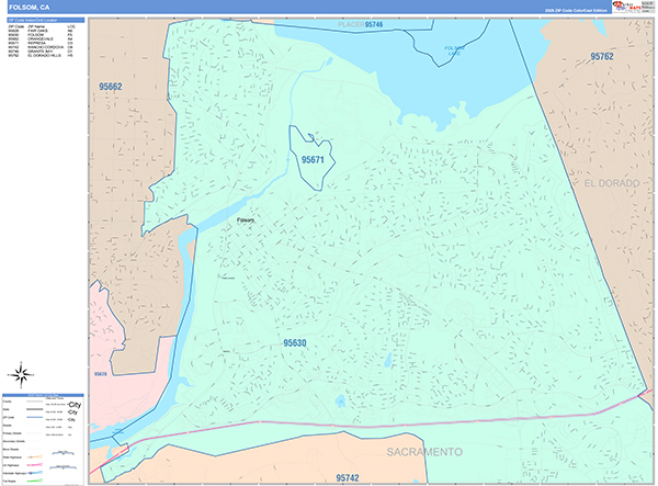Folsom Map Color Cast Style