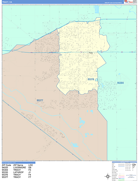 Tracy Map Color Cast Style