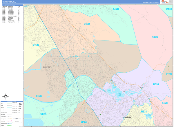 Maps of Union City California - marketmaps.com