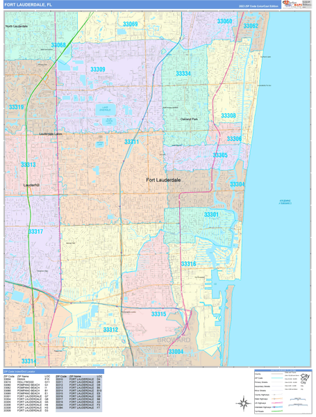 Maps of Fort Lauderdale Florida - marketmaps.com