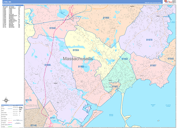 Lynn Wall Map