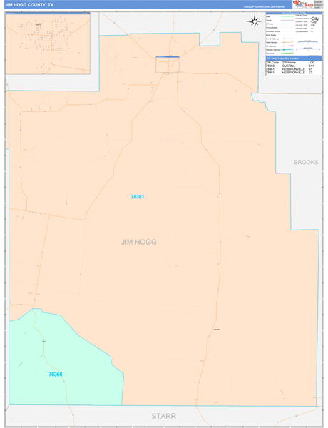 Maps of Jim Hogg County Texas - marketmaps.com