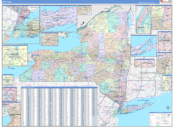 New York Zip Code Map