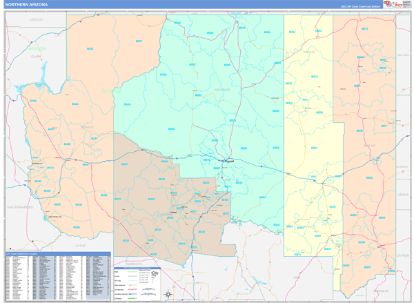 Arizona Northern Sectional Map