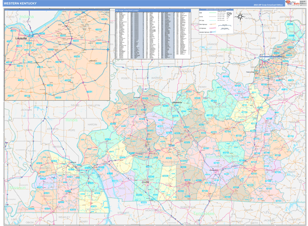 Kimball County, NE Map