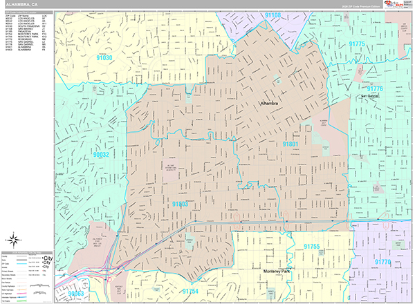 Alhambra Map Premium Style