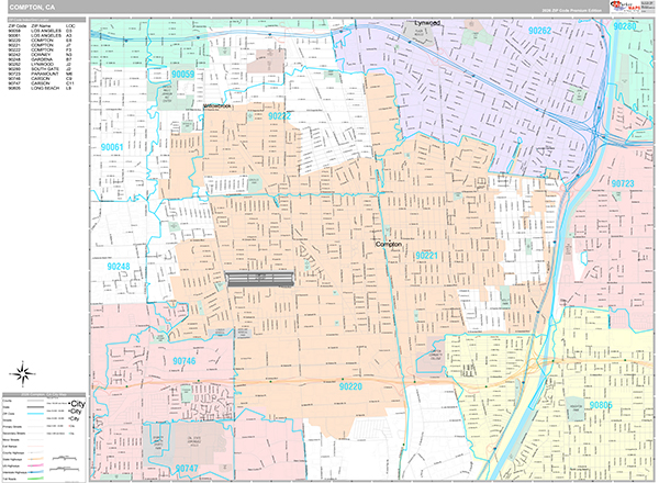 Compton Map Premium Style