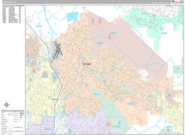 Concord Map Premium Style