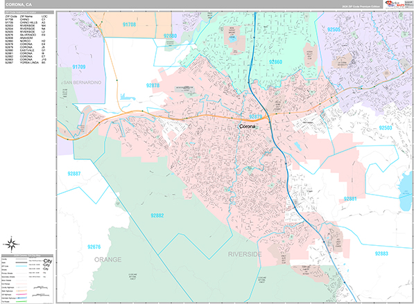 Corona Map Premium Style