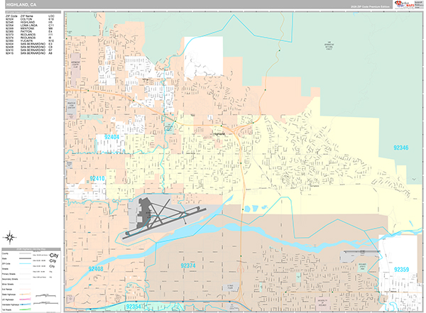 Highland Map Premium Style