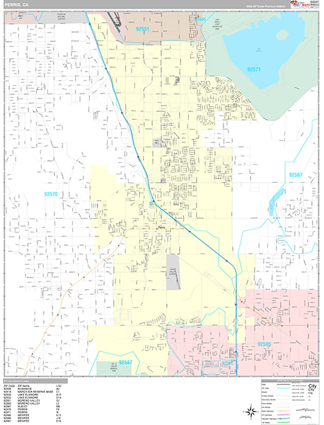 Perris Map Premium Style