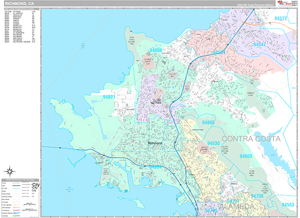 Richmond Map Premium Style