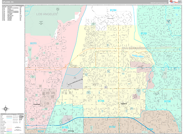 Upland Map Premium Style