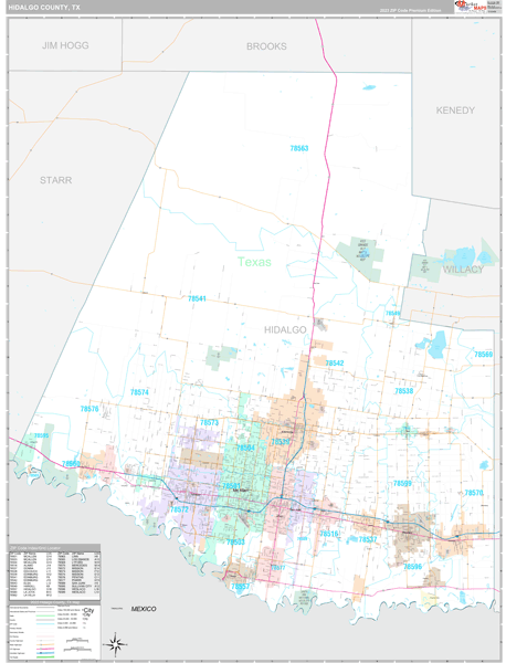 Hidalgo County, TX Maps