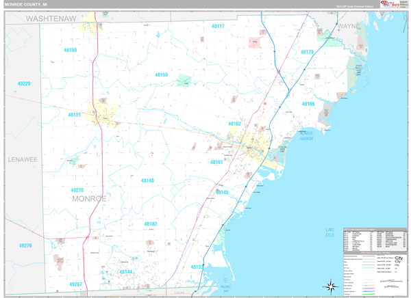 Monroe County Mi Maps