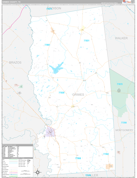 zip codes  SLT Grimes County