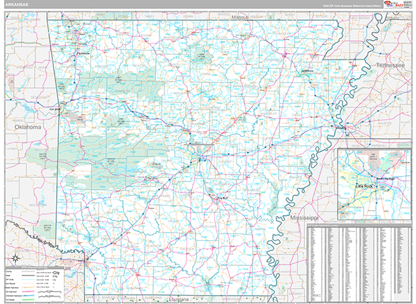 Arkansas Map