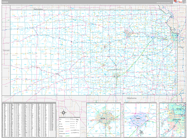 Kansas Zip Code Map